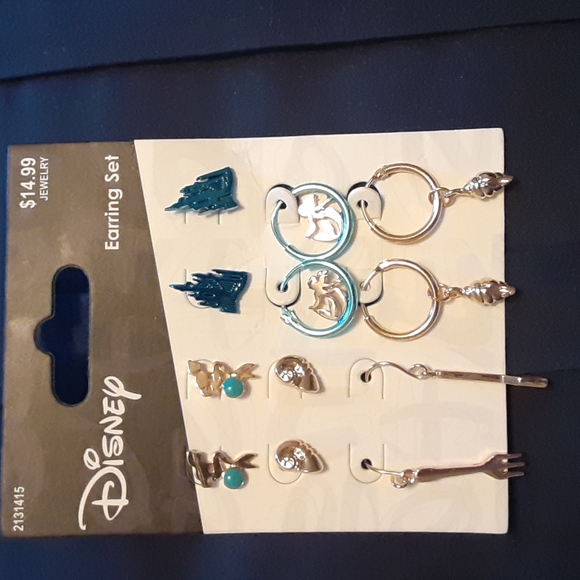 Disney Other - Disney Little Mermaid Earring Set NWT